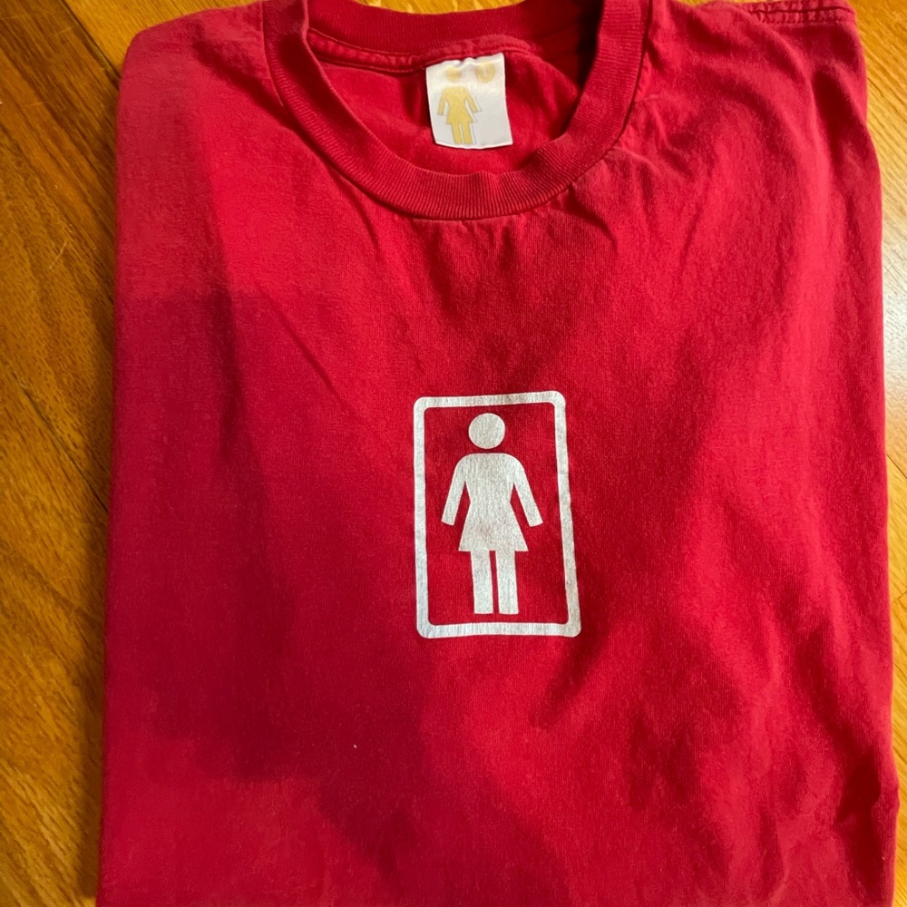 Vintage Girl skateboard shirt
